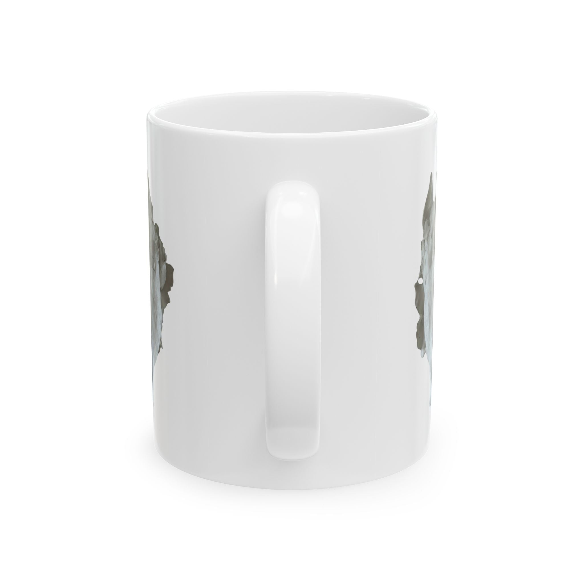 Artist Signature Ceramic Mug — Minimalist Contemporary Art Coffee Cup (11oz & 15oz)