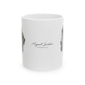 Artist Signature Ceramic Mug — Minimalist Contemporary Art Coffee Cup (11oz & 15oz)